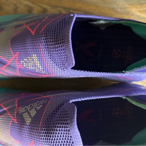 Adidas X Speedflow UCL Cleats Purple Rush/Silver GW7440. Size US 13 - Picture 4 of 6